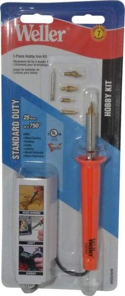 Weller - 8 Piece Hobby Iron Soldering Iron Kit - Exact Industrial Supply