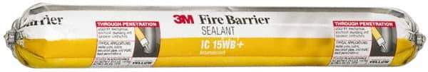 3M - 20 oz Cartridge Yellow Acrylic & Latex Joint Sealant - -20 to 180°F Operating Temp, 10 min Tack Free Dry Time, Series 15WB - Strong Tooling