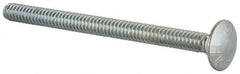 Value Collection - #10-24 UNC 2-1/2" Length Under Head, Standard Square Neck, Carriage Bolt - Grade 2 Steel, Zinc-Plated Finish - Strong Tooling