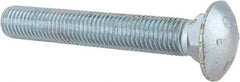 Value Collection - 3/4-10 UNC 5" Length Under Head, Standard Square Neck, Carriage Bolt - Grade 2 Steel, Zinc-Plated Finish - Strong Tooling