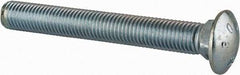 Value Collection - 3/4-10 UNC 6" Length Under Head, Standard Square Neck, Carriage Bolt - Grade 2 Steel, Zinc-Plated Finish - Strong Tooling