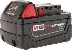 Milwaukee Tool - 18 Volt Lithium-Ion Power Tool Battery - 3 Ahr Capacity, 1 hr Charge Time, Series M18 XC RED - Strong Tooling