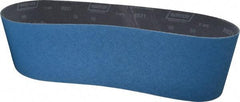 Norton - 6" Wide x 48" OAL, 50 Grit, Zirconia Alumina Abrasive Belt - Zirconia Alumina, Coarse, Coated, Y Weighted Cloth Backing, Dry, Series R821 - Strong Tooling