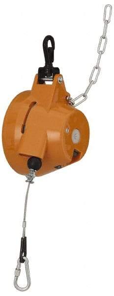 Packers Kromer - 30 Lb Load Capacity, 6-1/2' Travel Distance, Tool Balancer - Steel Cable, Nylon Housing, Tension Adjustment, Locking Mechanism - Strong Tooling