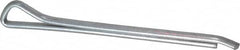 Made in USA - 1/8" Diam x 1-3/4" Long Hammerlock Cotter Pin - Grade 2, Zinc-Plated, Steel - Strong Tooling