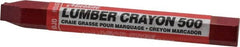 Markal - Clay Based Lumber Crayon - Red - Strong Tooling