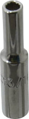 Proto - 1-1/2", 1/2" Drive, Deep Hand Socket - 12 Points, 2" OAL, Chrome Finish - Strong Tooling