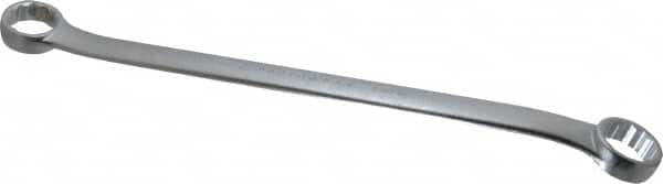 Proto - 1-7/16" x 1-1/2" 12 Point Offset Box Wrench - Double End, 22-1/4" OAL, Steel, Polished Finish, 15° Offset - Strong Tooling