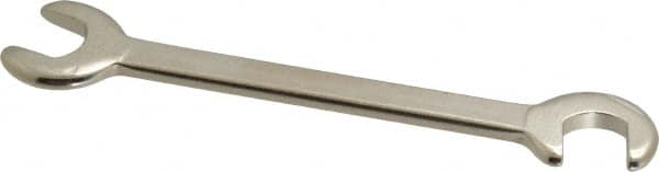 Proto - 11/32" Stubby Open End Wrench - 3-3/4" OAL, Double End, Satin Finish, 15° & 75° Head Angle - Strong Tooling