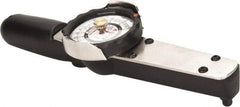 Proto - 1/4" Drive Dial Torque Wrench - 75 In/Lb Torque, 10" OAL, 1 In/Lb Graduation, Fixed Head - Strong Tooling