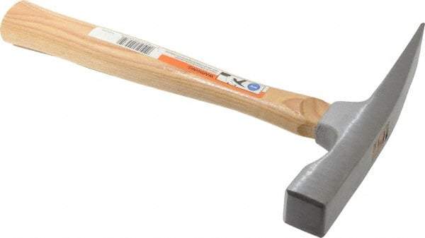 Stanley - 1-1/2 Lb Head Bricklayer's Hammer - 11" OAL, Wood Handle - Strong Tooling