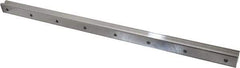 THK - 600mm OAL x 28mm Overall Width x 23mm Overall Height Horizontal Mount SSR Rail - 80mm Between Holes, 7 x 11 x 9mm Hole Size - Strong Tooling