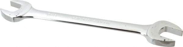 Blackhawk by Proto - 15/16" x 1" Standard Open End Wrench - 11-13/32" OAL, Double End, Full Polish Finish, 15° Head Angle - Strong Tooling