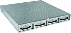 Jobox - 48" Wide x 6" High x 50" Deep Utility Chest - Fits Van Floor or Truck Bed - Strong Tooling