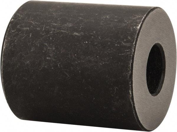 Gibraltar - 1" OAL, 7/8" OD, Heat Treated Steel, Counterbored Rest Button - Black Oxide Coating - Strong Tooling