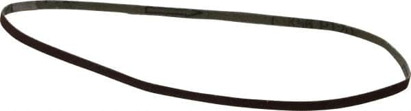 Tru-Maxx - 1/4" Wide x 24" OAL, 120 Grit, Aluminum Oxide Abrasive Belt - Aluminum Oxide, Fine, Coated - Strong Tooling