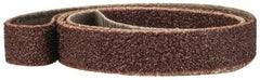 Tru-Maxx - 3/8" Wide x 24" OAL, 80 Grit, Aluminum Oxide Abrasive Belt - Aluminum Oxide, Medium, Coated - Strong Tooling