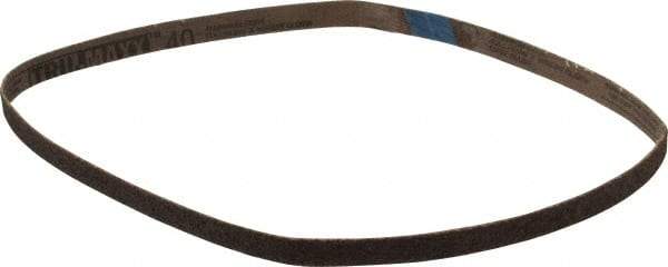 Tru-Maxx - 1/2" Wide x 24" OAL, 40 Grit, Aluminum Oxide Abrasive Belt - Aluminum Oxide, Coarse, Coated - Strong Tooling