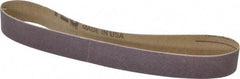 Tru-Maxx - 3/4" Wide x 18" OAL, 120 Grit, Aluminum Oxide Abrasive Belt - Aluminum Oxide, Fine, Coated - Strong Tooling