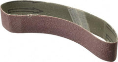 Tru-Maxx - 1" Wide x 12" OAL, 120 Grit, Aluminum Oxide Abrasive Belt - Aluminum Oxide, Fine, Coated - Strong Tooling