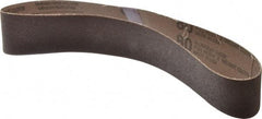 Tru-Maxx - 2" Wide x 30" OAL, 80 Grit, Aluminum Oxide Abrasive Belt - Aluminum Oxide, Medium, Coated - Strong Tooling