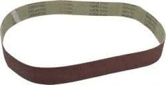 Tru-Maxx - 2" Wide x 48" OAL, 100 Grit, Aluminum Oxide Abrasive Belt - Aluminum Oxide, Fine, Coated - Strong Tooling