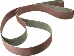 Tru-Maxx - 2" Wide x 132" OAL, 100 Grit, Aluminum Oxide Abrasive Belt - Aluminum Oxide, Fine, Coated - Strong Tooling