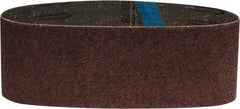 Tru-Maxx - 3" Wide x 21" OAL, 40 Grit, Aluminum Oxide Abrasive Belt - Aluminum Oxide, Coarse, Coated - Strong Tooling