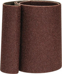 Tru-Maxx - 3" Wide x 21" OAL, 100 Grit, Aluminum Oxide Abrasive Belt - Aluminum Oxide, Fine, Coated - Strong Tooling