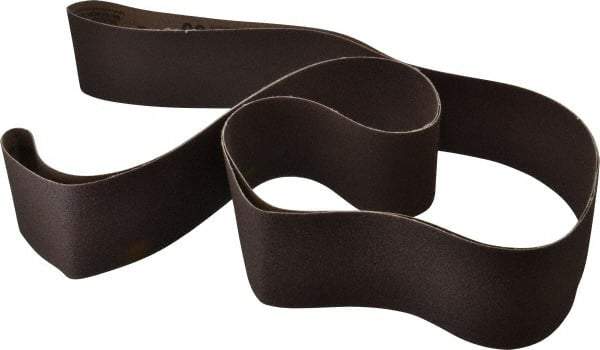 Tru-Maxx - 3" Wide x 132" OAL, 80 Grit, Aluminum Oxide Abrasive Belt - Aluminum Oxide, Medium, Coated - Strong Tooling