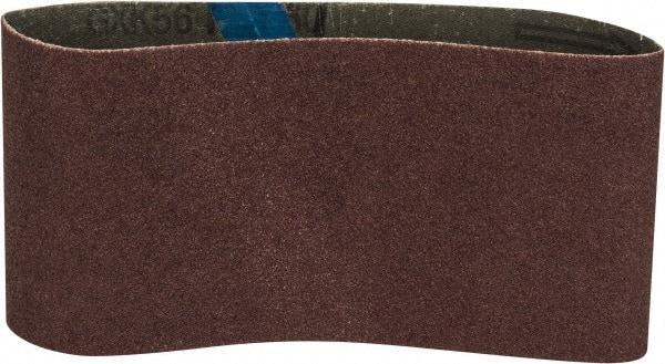 Tru-Maxx - 3-1/2" Wide x 15-1/2" OAL, 60 Grit, Aluminum Oxide Abrasive Belt - Aluminum Oxide, Medium, Coated - Strong Tooling