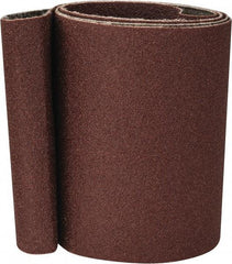 Tru-Maxx - 4" Wide x 48" OAL, 100 Grit, Aluminum Oxide Abrasive Belt - Aluminum Oxide, Fine, Coated - Strong Tooling