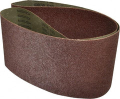 Tru-Maxx - 6" Wide x 54" OAL, 40 Grit, Aluminum Oxide Abrasive Belt - Aluminum Oxide, Coarse, Coated - Strong Tooling