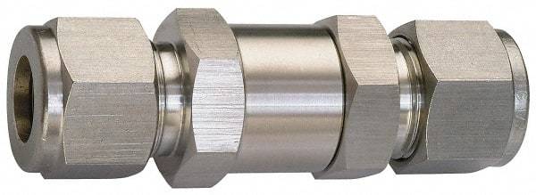 Ham-Let - 3/8" Stainless Steel Check Valve - Inline, Comp x Comp, 3,000 WOG - Strong Tooling