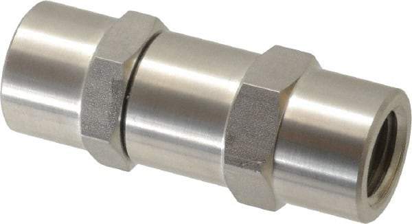 Ham-Let - 1/4" Stainless Steel Check Valve - Inline, FNPT x FNPT, 3,000 WOG - Strong Tooling