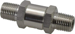 Ham-Let - 1/4" Stainless Steel Check Valve - Inline, MNPT x MNPT, 3,000 WOG - Strong Tooling