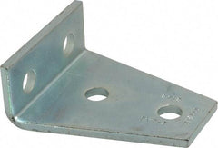 Cooper B-Line - Zinc Plated Carbon Steel 4 Hole Gusseted Strut Shelf Bracket - 1/2" Bolt, 4 Holes, Used with Cooper B Line Channel & Strut (All Sizes Except B62 & B72) - Strong Tooling