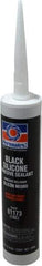 Permatex - 11 oz Cartridge Black RTV Silicone Gasket Sealant - -75 to 450°F Operating Temp, 24 hr Full Cure Time - Strong Tooling