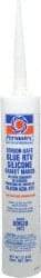 Permatex - 11 oz Cartridge Blue RTV Silicone Gasket Sealant - -65 to 400°F Operating Temp, 24 hr Full Cure Time - Strong Tooling