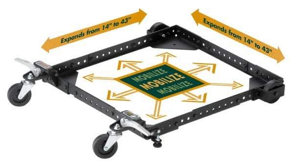 HTC - Universal Machine Bases & Accessories Product Type: Mobile Machine Base Maximum Length (Inch): 43 - Strong Tooling