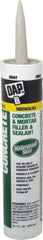 DAP - 10.1 oz Cartridge Gray Acrylic & Latex Filler/Repair Caulk - -30 to 150°F Operating Temp, 30 min Tack Free Dry Time, 24 hr Full Cure Time - Strong Tooling