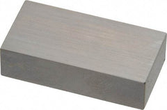 Mitutoyo - 0.7" Rectangular Steel Gage Block - Accuracy Grade 0, Includes Certificate of Inspection - Strong Tooling