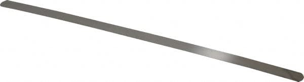 SPI - 0.01 Inch Thick x 1/2 Inch Wide x 12 Inch Leaf Length, Parallel Feeler Gage - High Carbon Steel - Strong Tooling