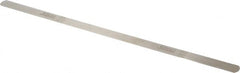 SPI - 0.022 Inch Thick x 1/2 Inch Wide x 12 Inch Leaf Length, Parallel Feeler Gage - High Carbon Steel - Strong Tooling