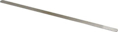 SPI - 0.025 Inch Thick x 1/2 Inch Wide x 12 Inch Leaf Length, Parallel Feeler Gage - High Carbon Steel - Strong Tooling