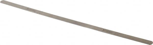 SPI - 0.033 Inch Thick x 1/2 Inch Wide x 12 Inch Leaf Length, Parallel Feeler Gage - High Carbon Steel - Strong Tooling