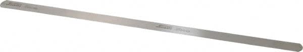 SPI - 0.2mm Thick x 1/2 Inch Wide x 12 Inch Leaf Length, Parallel Feeler Gage - High Carbon Steel - Strong Tooling