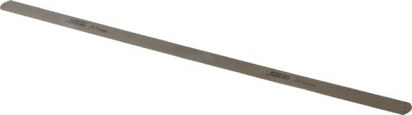 SPI - 0.5mm Thick x 1/2 Inch Wide x 12 Inch Leaf Length, Parallel Feeler Gage - High Carbon Steel - Strong Tooling