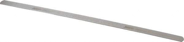 SPI - 0.55mm Thick x 1/2 Inch Wide x 12 Inch Leaf Length, Parallel Feeler Gage - High Carbon Steel - Strong Tooling