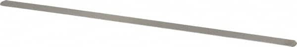 SPI - 0.6mm Thick x 1/2 Inch Wide x 12 Inch Leaf Length, Parallel Feeler Gage - High Carbon Steel - Strong Tooling